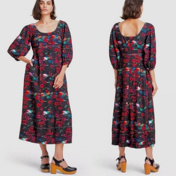 Rachel Comey X Target‎ Floral Midi Dress - Picture 1 of 10
